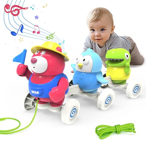 seveclotree Baby Spielzeug ab 1 Jahr Mädchen Jungen,Baby Musikspielzeug Krabbelspielzeug mit Musik,Motorikspielzeug Lernspielzeug Geschenk Babyspielzeug ab 12 18 Monate von seveclotree