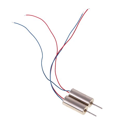 sharprepublic 2 Stücke 7x16 Mm DC 3,7 V 45000 RPM Coreless Motor Für DIY RC Auto Drone Flugzeuge von sharprepublic