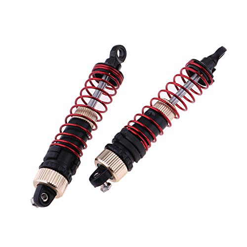 sharprepublic 2pcs Stoßdämpfer Dämpfer Vorne und Hinten Ersatz Upgrade Teile für GPTOYS S911, S912, 9115, 9116, 9120, 9125 1/12 RC-Cars von sharprepublic