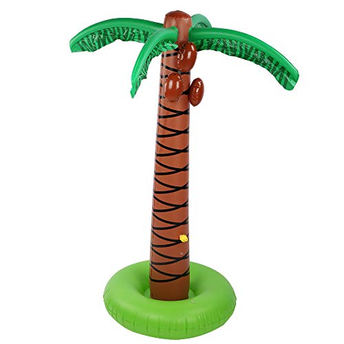 shenruifa Aufblasbares Palmen-PVC-Sprühwasserspielzeug für Rasengarten-Poolparty, Einfach zu Lagern und zu Verwenden (Kokosnussbaummodell) von shenruifa