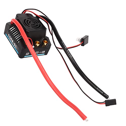 shenruifa 150A Bürstenloser ESC, Wasserdicht, Staubdicht, BEC 5A, 5,8 V, Elektronischer Geschwindigkeitsregler 1/8 RC-Car von shenruifa