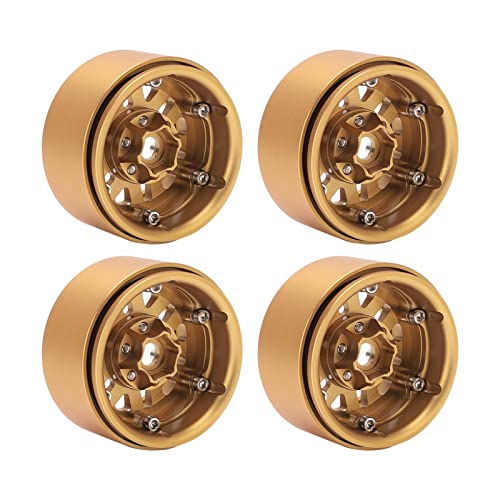 shenruifa 4 PCs Beadlock Wheel Rim Hub Messing Schwer 1,9 Zoll für SCX10 90046 AXI03007 D90 D110 TF2 für 1/10 RC -Auto shenruifa 4 PCs Beadlock Wheel Rim Hub Messing Schwer 1,9 Zoll für SCX10 90046 AXI03007 D90 D110 TF2 für 1/10 RC -Auto von shenruifa