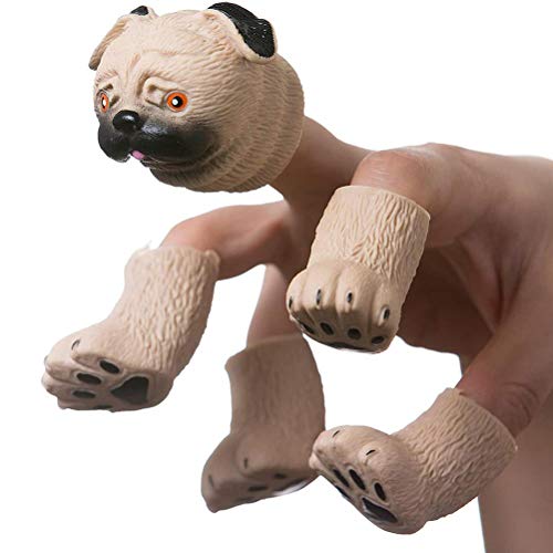 shenruifa Finger Puppenspiel Zeug, Finger Puppe Requisiten, Neuheit Finger Hand Puppet Spielzeug Set, für Kreatives Spiel mit Realistischen Details, Interaktives Spielzeug für Lehre und von shenruifa