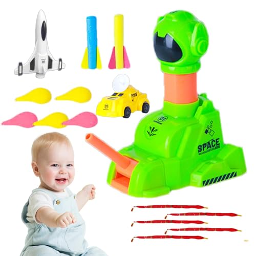 shizuku Raketenstartspielzeug,Raketenautospielzeug | Lustiges Outdoor-Spielzeug für Kinder,Raketenauto-Start-Spielset, Raketenauto-Startspielzeug, Strand-, Hinterhof-Spiel- und Übungsspielzeug von shizuku
