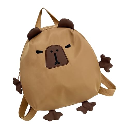 Capybara-Reiserucksack, Capybara-Rucksack, niedlicher Rucksack mit ßer Kapazität, kreativer Persönlichkeitsrucksack, leichte tragbare Schultasche, einzigartiger Design-Reiserucksack, stilvolle Pers von shjxi