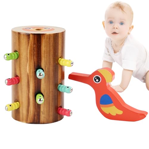 Kids Magnetic Games, Wooden Worm Catching Toy, Magnetic Bird Feeding Set, Educational Preschool Learning Playset, Develop Fine Motor Skills, Interactive STEM Activity, Early Childhood Fun Kids Magnetic Games, Wooden Worm Catching Toy, Magnetic Bird Feeding Set, Educational Preschool Learning Playset, Develop Fine Motor Skills, Interactive STEM Activity, Early Childhood Fun von shjxi