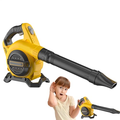 Leaves Blower for Kids, Battery Operated Kids Leaves Blower That Really Works, Toddler Landscaping Gardening Tools for Outdoor Play, Fun and Safe Gardening Tool for Preschool Children von shjxi