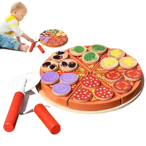 Pretend Food Play Set, Play Kitchen Accessories, Toddler Play Kitchen Set | Food Play Set with Fake Food Accessories | Educational Kitchen Playset for Preschool Learning and Creative Play von shjxi