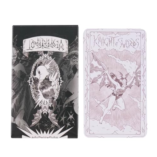 Tarot Cards - Klassisches Abenteuer 79 Tarot Deck für die Wahrsage von Anfängern, leicht zu lernen mit lustigem und aufschlussreichem Gameplay, Brettspiel für Tisch, Party, persönliches Lesen, 4.06x2, Tarot Cards - Klassisches Abenteuer 79 Tarot Deck für die Wahrsage von Anfängern, leicht zu lernen mit lustigem und aufschlussreichem Gameplay, Brettspiel für Tisch, Party, persönliches Lesen, 4.06x2, von shjxi