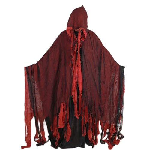 Witch Cloak with Hood, Halloween Cosplay Cape, Spooky Ghost Costume Accessory, Masquerade Party Wear, for Travel, Holiday, Home, Carnival, Daily Use, Vampire Gathering Witch Cloak with Hood, Halloween Cosplay Cape, Spooky Ghost Costume Accessory, Masquerade Party Wear, for Travel, Holiday, Home, Carnival, Daily Use, Vampire Gathering von shjxi