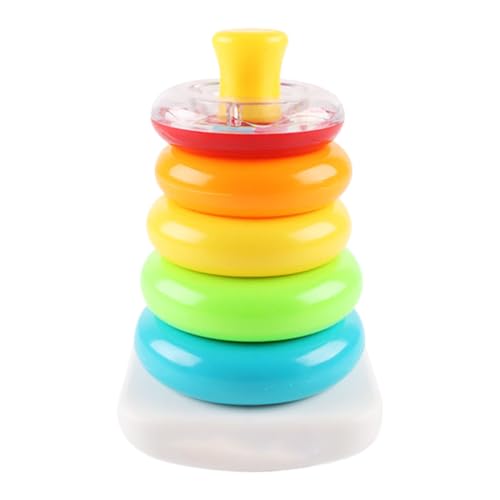 shjxi Baby Stacking Toy, Colorful Learning Blocks, Early Educational Game, Motor Skill Development for Travel, Highchair, Nursery, Classroom Use, 7.09x4.92x4.92 Inches shjxi Baby Stacking Toy, Colorful Learning Blocks, Early Educational Game, Motor Skill Development for Travel, Highchair, Nursery, Classroom Use, 7.09x4.92x4.92 Inches von shjxi