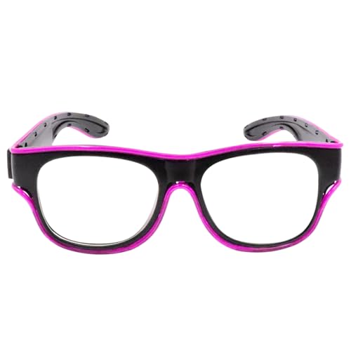 shjxi Glow Glasses, Light Sunglasses, LED Luminous Eyewear Party Props, Neon Flashing Costume Shades, Glow Accessories with Battery Power, Festival Wear for Kids Adults Dance Cosplay shjxi Glow Glasses, Light Sunglasses, LED Luminous Eyewear Party Props, Neon Flashing Costume Shades, Glow Accessories with Battery Power, Festival Wear for Kids Adults Dance Cosplay von shjxi