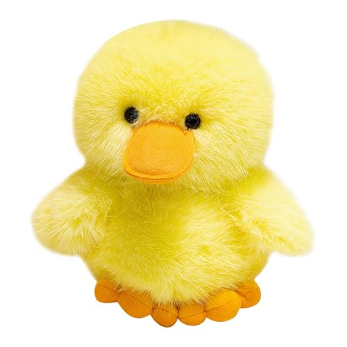 shjxi Plush Duck Stuffed Animal, Soft Cute Yellow Duck Toys Plush 9.84-Inch, Hugging Plush Pillow, Cuddly Plushie Hugger Toy for Nursery, Room Decor, Bed, Animal Themed Parties von shjxi