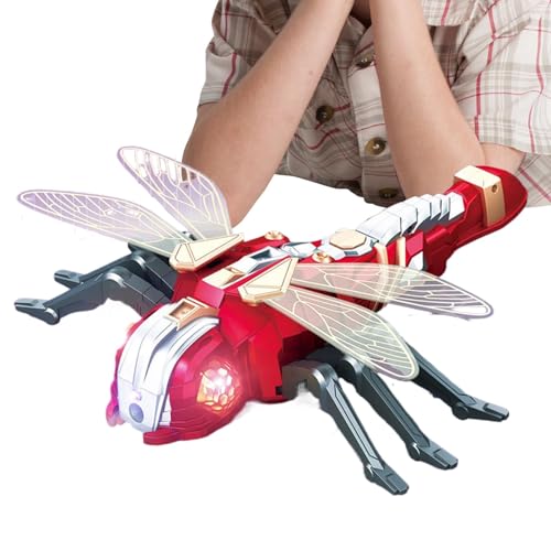 shjxi Remote Control Dragonfly, Rc Dragonfly Model, Robot Dragonfly, Remote Control Robot, 2.4 Ghz Remote Control Dragonfly Model, Featuring a Musical Bot for Kids and Adults von shjxi