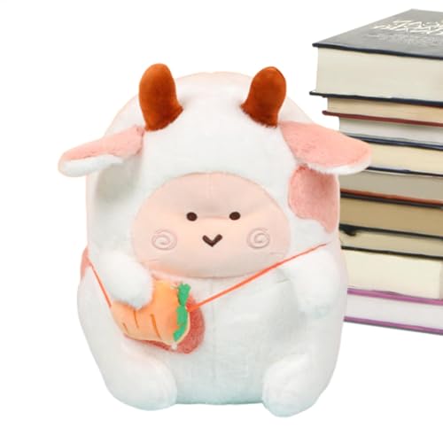 shjxi Sheep Stuffed Animal, Sheep Plush Pillow Toy, Sheep Plush Doll, Plush Sheep Soft Toy, Adorable Plush Sheep Animal Soft Toy, Cartoon Stuffed Animal Plush Toy for Adults, Kids von shjxi