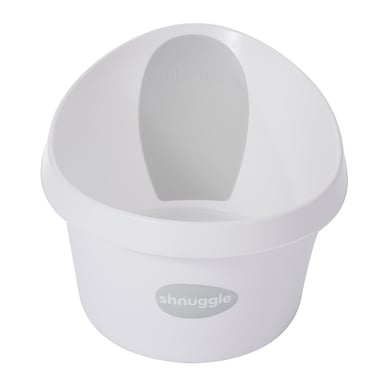 shnuggle® Kleinkindbadewanne weiß / hellgrau von shnuggle®