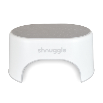 shnuggle® Tritthocker weiß / hellgrau von shnuggle®