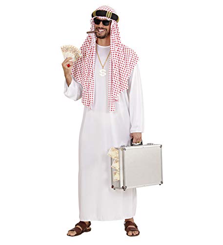 shoperama Arabischer Scheich Herren Kostüm Araber Orient Sultan Öl-Scheich, Größe:M/L von shoperama