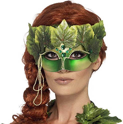 shoperama Augen-Maske mit Blättern Wald-Fee Elfe Poison Ivy Wald-Nymphe Waldgeist von shoperama