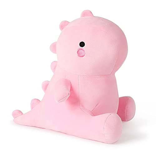 shownicer Plüschtier Dinosaurier Kuscheltier Stofftier Kawaii Dino Plüsch, Plüschsaurier Plüschkissen Spielzeug, Wurfkissen, Kissen Puppe, Schmusetier Geschenk Gefüllt für Kinder Mädchen Jungen von shownicer