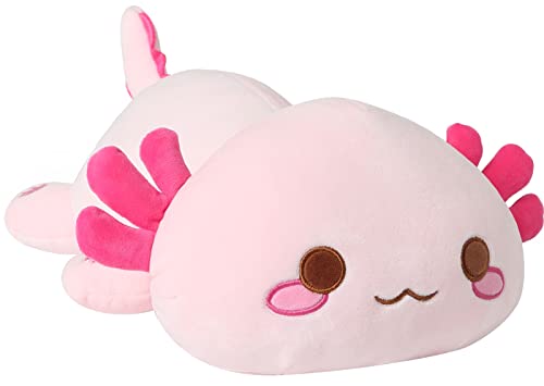 shownicer Plüschtier Axolotl Stofftier Kawaii Salamander Plüsch, Axolotl Kuscheltier Plüschkissen Spielzeug, Wurfkissen, Katze Plüsch Kissen, Schmusetier Geschenk Gefüllt für Kinder Mädchen Jungen von shownicer