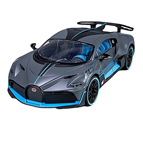 shuishuicui 1 18 Für Bugatti Divo Supercar Alloy Business Purpose Vehicle Simulation Automodell Sound Und Licht Spielzeug(C) von shuishuicui