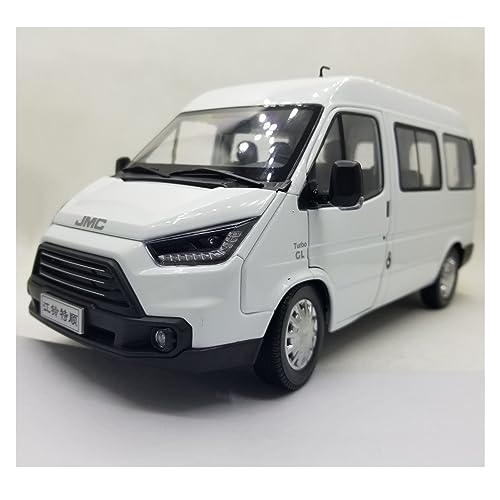 shuishuicui 1 18 Für Ford JMC Teshun Transit Weiß MPV Simulation Legierung Diecast Automodell Für Erwachsene Geschenk von shuishuicui