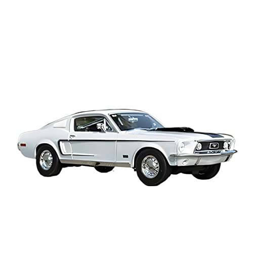 shuishuicui 1 18 Für Ford Mustang GT Cobra GTA 1968 Classic Diecast Alloy Simulation Automodell Metall Spielzeugfahrzeuge(A) von shuishuicui