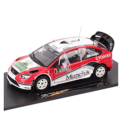 shuishuicui 1 18 Für Fox WRC 2009 Rallye-Auto-Simulationsmodell Nr. 9 F.Villagra Erwachsenensammlung Dekoration Geschenk Spielzeug Basteln von shuishuicui