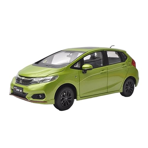 shuishuicui 1 18 Für Honda Sport Jazz GK5 2018 Grüne Legierung Simulation Diecast Automodell Für Erwachsene Geschenk von shuishuicui