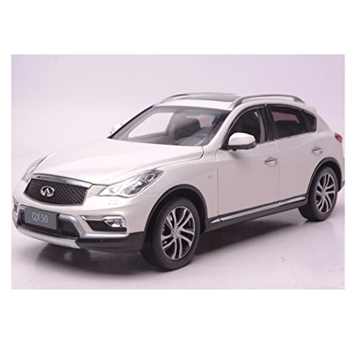 shuishuicui 1 18 Für Infiniti QX50 2016 Weiß SUV Zinklegierung Simulation Diecast Automodell Für Erwachsene Geschenk von shuishuicui