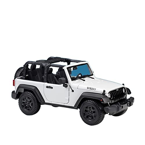 shuishuicui 1 18 Für Jeep Wrangler 2014 Offroad Druckguss Legierung Simulation Auto Modell Fahrzeuge Sammlung Junge Spielzeug(B) von shuishuicui