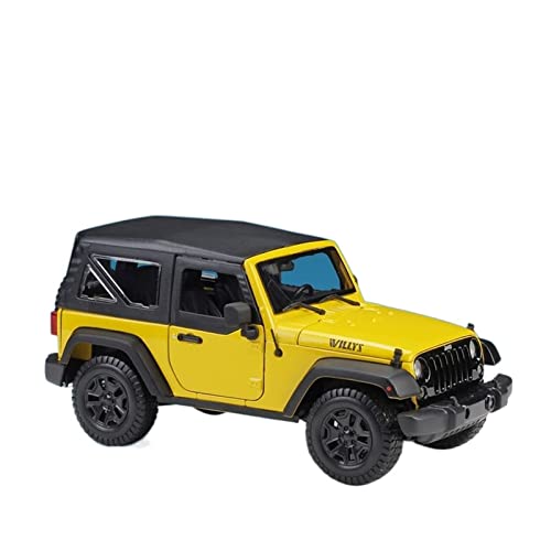 shuishuicui 1 18 Für Jeep Wrangler 2014 Offroad Druckguss Legierung Simulation Auto Modell Fahrzeuge Sammlung Junge Spielzeug(J) von shuishuicui