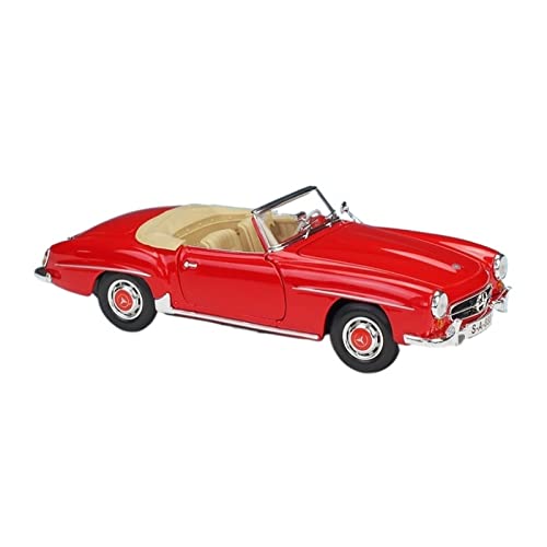 shuishuicui 1 18 Für Mercedes-Benz 190SL Druckguss Metall Modellauto Simulation Sammlung Geschenke Spielzeugfahrzeuge von shuishuicui