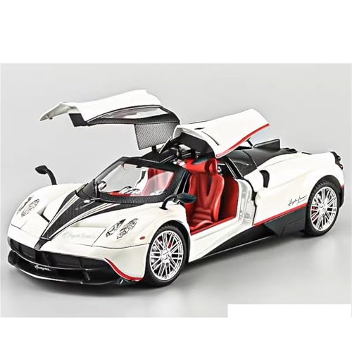 shuishuicui 1 18 Für Pagani Sportwagen Legierung Auto Modell 10,7 Zoll Dekorative Schreibtisch Sammlung Display Souvenir Männer Erwachsene Geschenk(White) von shuishuicui