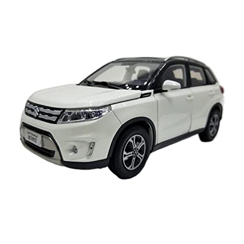 shuishuicui 1 18 Für Suzuki Vitara Escudo 2016 Weiß SUV Legierung Simulation Diecast Automodell Für Erwachsene Geschenk von shuishuicui