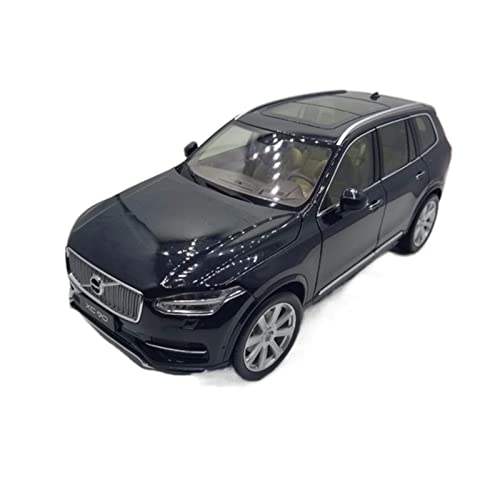 shuishuicui 1 18 Für Volvo XC90 2015 Schwarz SUV Hohe Simulation Zinklegierung Metall Automodell Als Werbegeschenk von shuishuicui