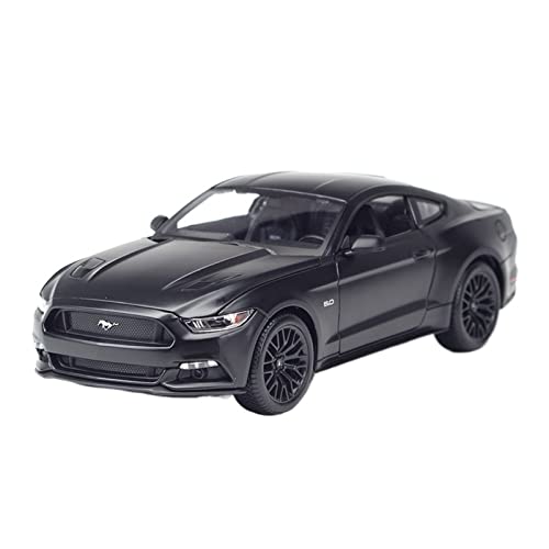 shuishuicui 1 18 Passend Für Ford Mustang 2015 Schwarzer Sportwagen Statische Simulation Druckgussfahrzeuge Sammlermodellauto(B) von shuishuicui