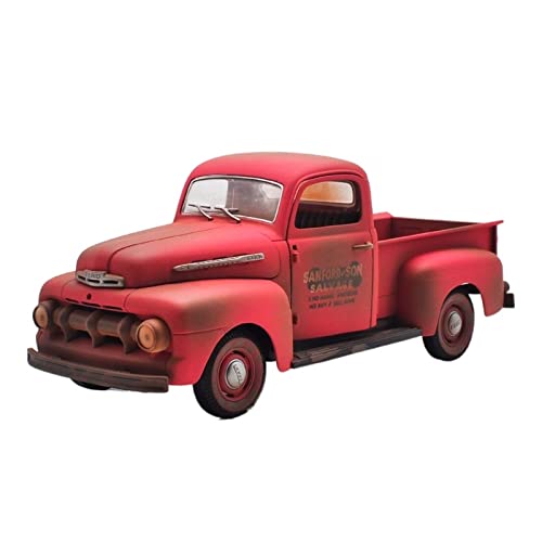 shuishuicui 1 18 Passend Für Ford Pickup Alloy Old Car Static Die Casting Alloy Simulation Car Model Collection Vehicles von shuishuicui