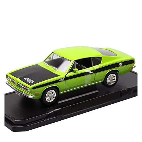 shuishuicui 1 18 Passend Für Plymouth Barracuda Muscle 1969 Sportwagen Alloy Truck Model Collection Souvenir Display(B) von shuishuicui