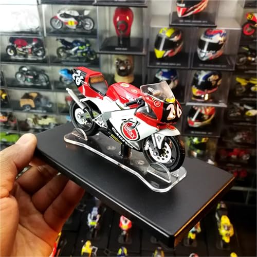 shuishuicui 1 18 für Cagiva Track Racing Legierung Motorrad Modell 10CM Dekorative Schreibtisch Display Sammlung Männer Jungen von shuishuicui