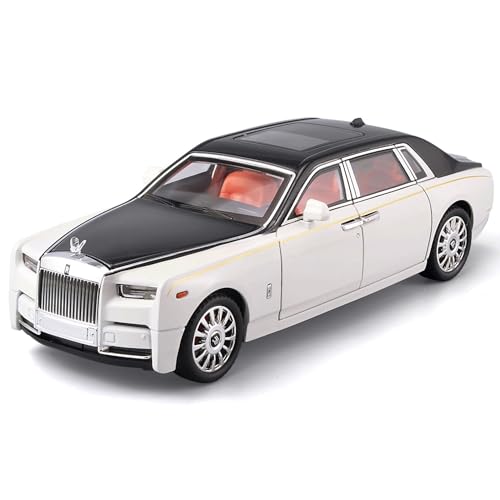 shuishuicui 1 18 für Rolls Royce Phantom Legierung Simulation Auto Modell 29CM Mode Dekoration Schreibtisch Sammlung Display Männer Jungen(Black) von shuishuicui