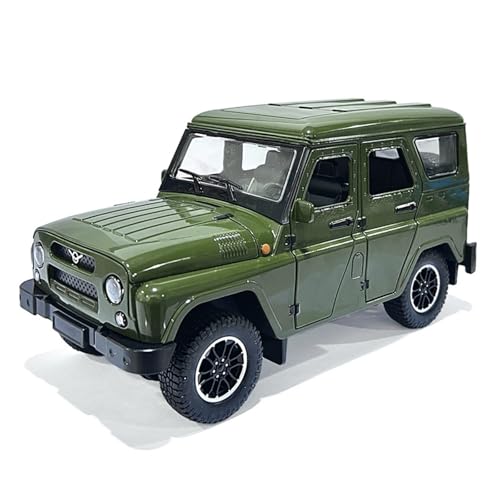 shuishuicui 1 18 für Russland Wazi Hunter Offroad-Legierung Automodell Spielzeugsammlung 9,5 Zoll Schreibtischdekoration Geschenk Männer Jungen(Green) von shuishuicui