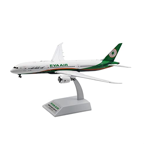 shuishuicui 1 200 Für B787-9 B-17881 Für Eva Air Aviation Druckguss-Legierung Flugzeugmodell Ornament Mit Fahrwerk von shuishuicui