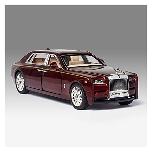 shuishuicui 1 24 Diecast Alloy Automodell Für Rolls-Royce Phantom 6 Offene Tür Pull Back Boy Geschenksammlung Spielzeugauto(Taglia unica) von shuishuicui