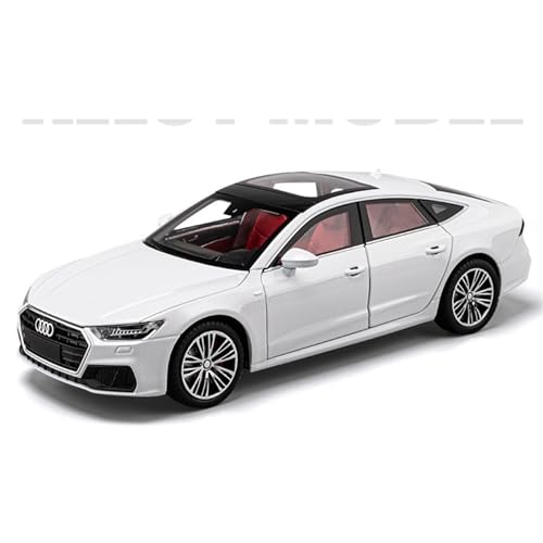 shuishuicui 1 24 Für Audi A7 Legierung Auto Modell Spielzeug Sammlung Gedenk 21 cm Dekorative Schreibtisch Jungen Freizeit(White) von shuishuicui