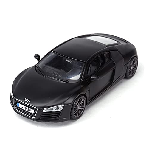 shuishuicui 1 24 Für Audi R8 Sportwagen Legierung Diecast Pull Back Automodell Mit Sound Und Licht Für Erwachsenes Geschenk von shuishuicui