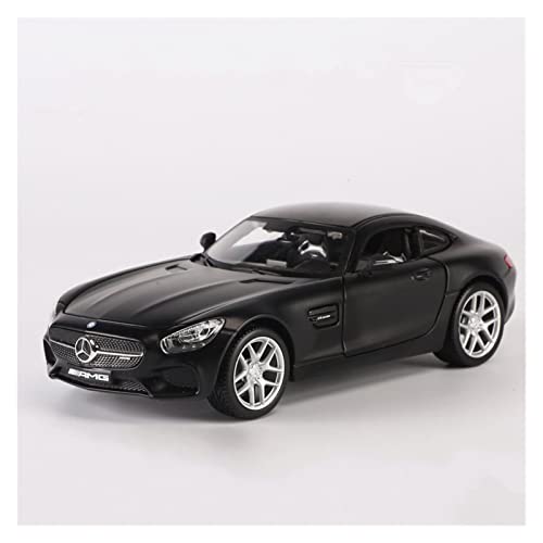 shuishuicui 1 24 Für Benz SLS AMG Alloy Diecast Pull Back Automodell Mit Soundlicht Als Geschenk Handwerk Für Erwachsene(Schwarz) von shuishuicui