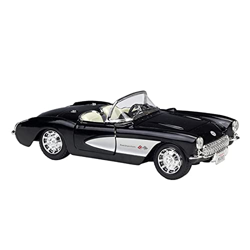 shuishuicui 1 24 Für Chevrolet Corvette 1957 Corvette Simulation Legierung Automodell Junge Spielzeug Geschenk Sammlung Handwerk(Taglia unica) von shuishuicui