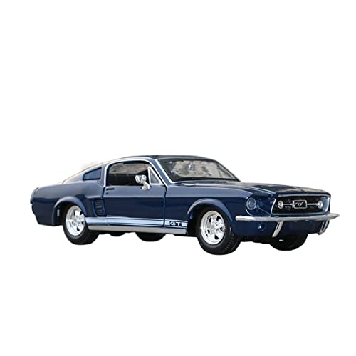 shuishuicui 1 24 Für Ford Mustang 1967 GT Oldtimer Legierung Automodell Sammlerstücke Souvenir Jungen Geschenk von shuishuicui